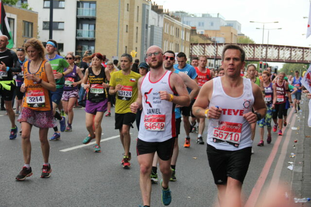 marathon runners